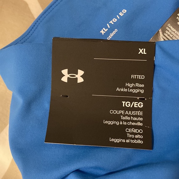 Under Armour Meridian ankle leggings XL NWT - Picture 7 of 9